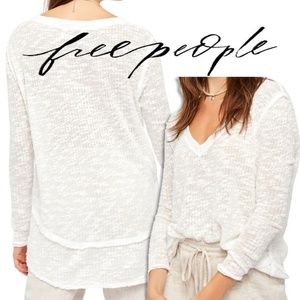 Free People Ocean Air Hacci Pullover